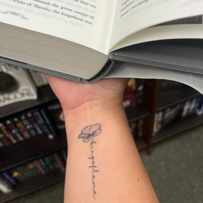 Kingsflame | Throne of Glass Semi-Permanent Tattoo