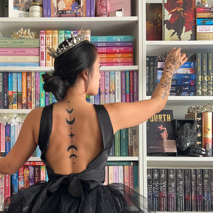 ACOTAR Temporary Tattoos | Feyre Arm & Back