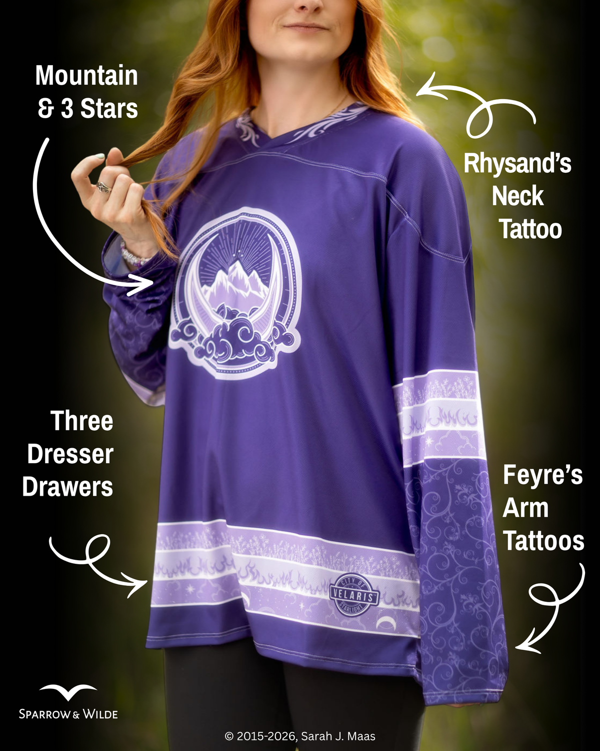 ACOTAR 6 Hockey Jersey