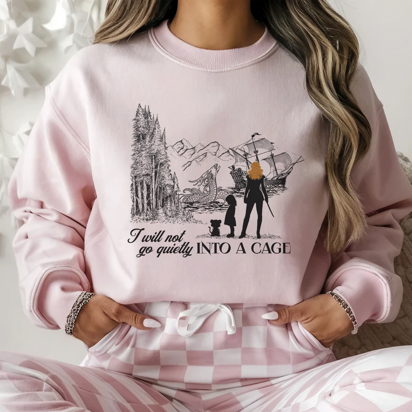 Into a Cage | Shield of Sparrows Sweatshirt