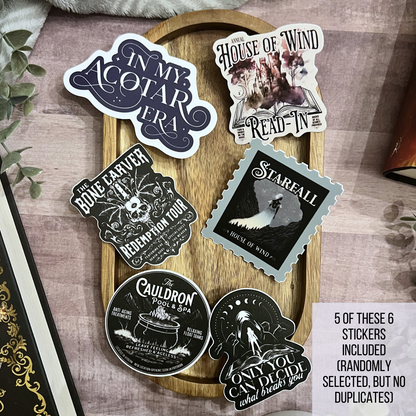 SALE - 5 Pack | ACOTAR Stickers