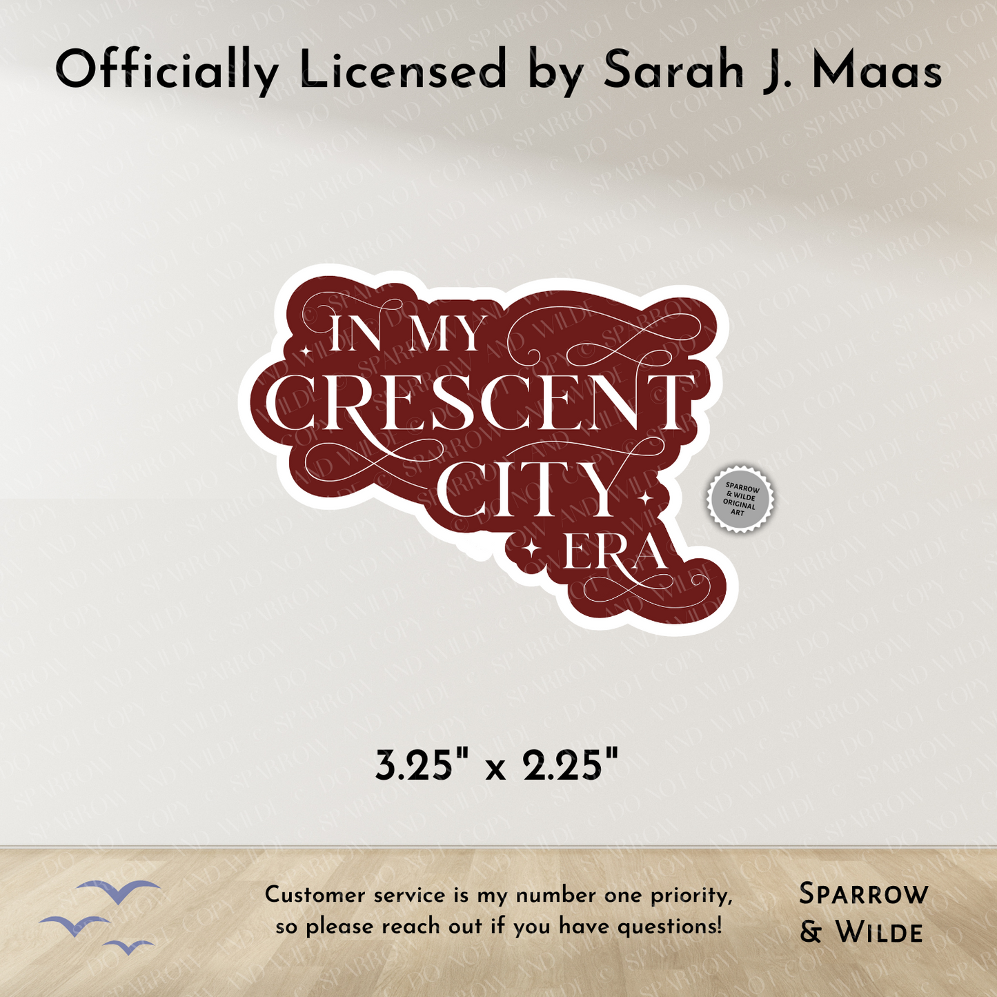 5 Pack | Crescent City Stickers