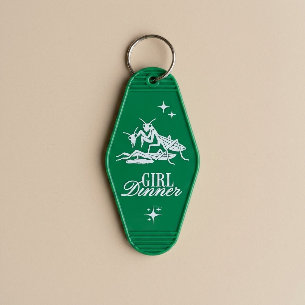 Girl Dinner | Motel Keychain