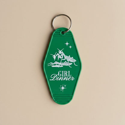 Girl Dinner | Motel Keychain