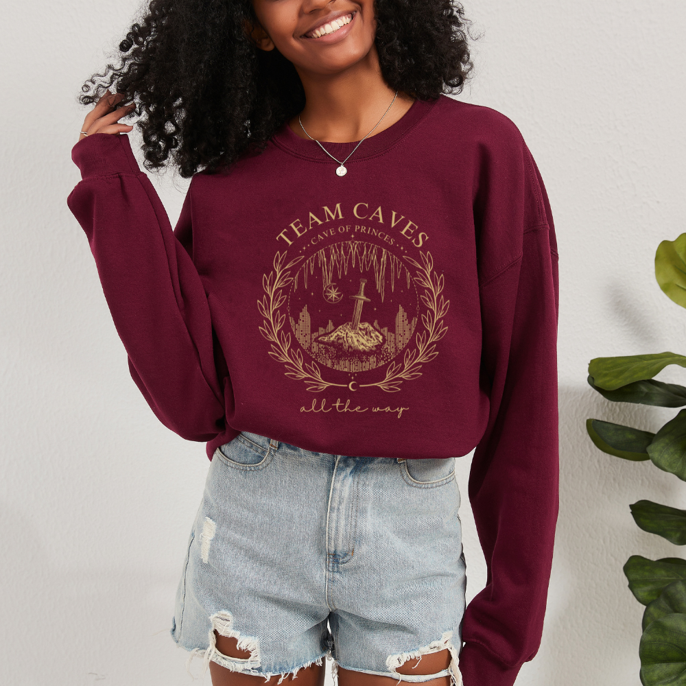 Team Caves | Crescent City Sweatshirt