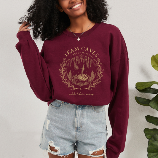 Team Caves | Crescent City Sweatshirt