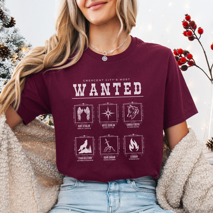 Most Wanted | Crescent City T-Shirt
