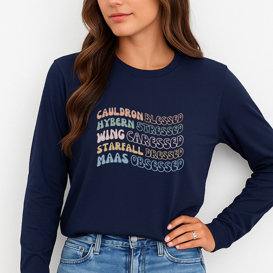 Cauldron Blessed | ACOTAR Long Sleeve Tee