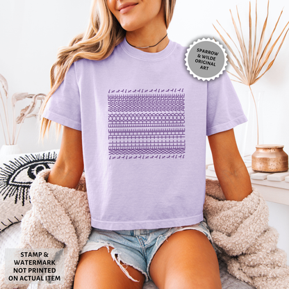 Well the Fuck Aware Hidden Message | Empyrean Crop Top