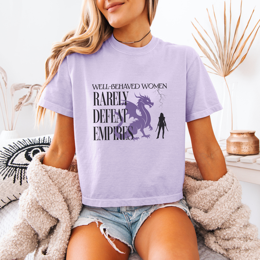 Well-Behaved Women - Empires | Crop Top