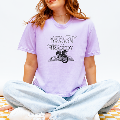 A Reader Without Their Dragon | Empyrean Crop Top