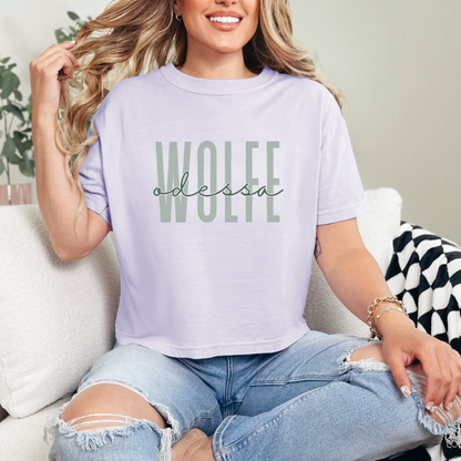 Odessa Wolfe | Shield of Sparrows Crop Top