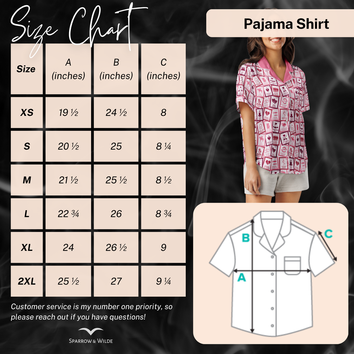 Stamps - Red | Kindred's Curse Pajama Top