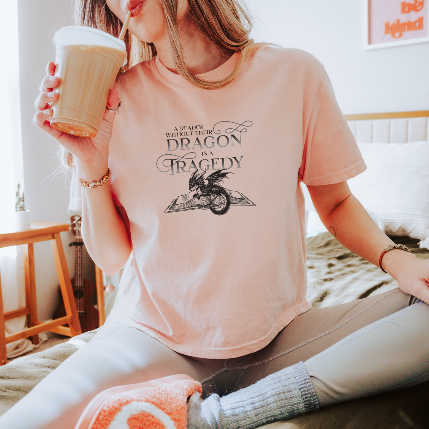 A Reader Without Their Dragon | Empyrean Crop Top