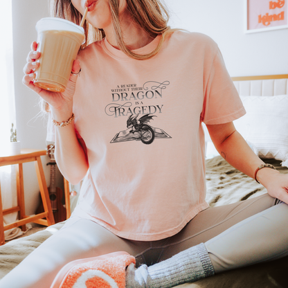 A Reader Without Their Dragon | Empyrean Crop Top