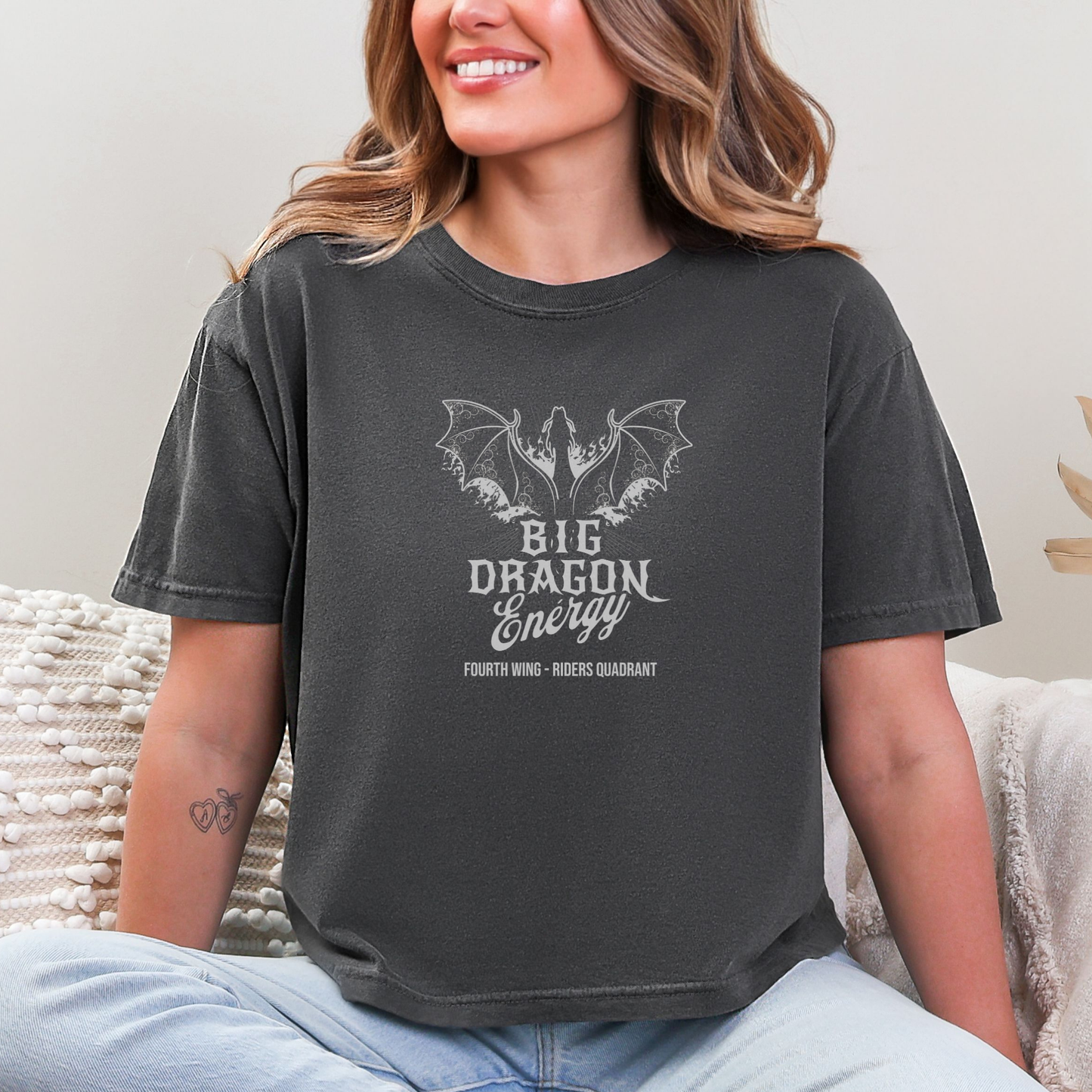 Big Dragon Energy | Empyrean Crop Top