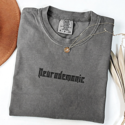 Neurodemonic | Embroidered T-Shirt