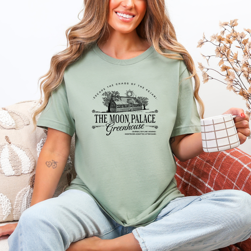 Moon Palace Greenhouse | Crowns of Nyaxia T-Shirt