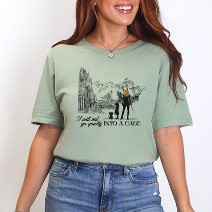 Into a Cage | Shield of Sparrows T-Shirt