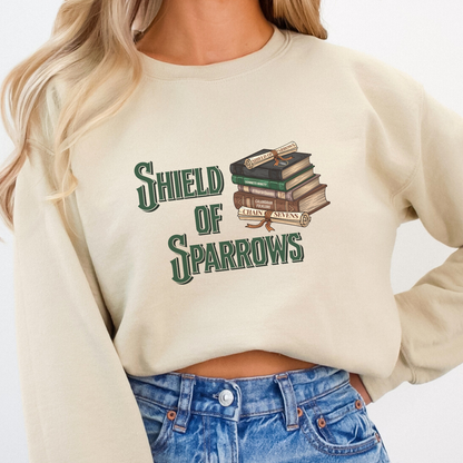 Books & Treaties | Shield of Sparrows Sweatshirt