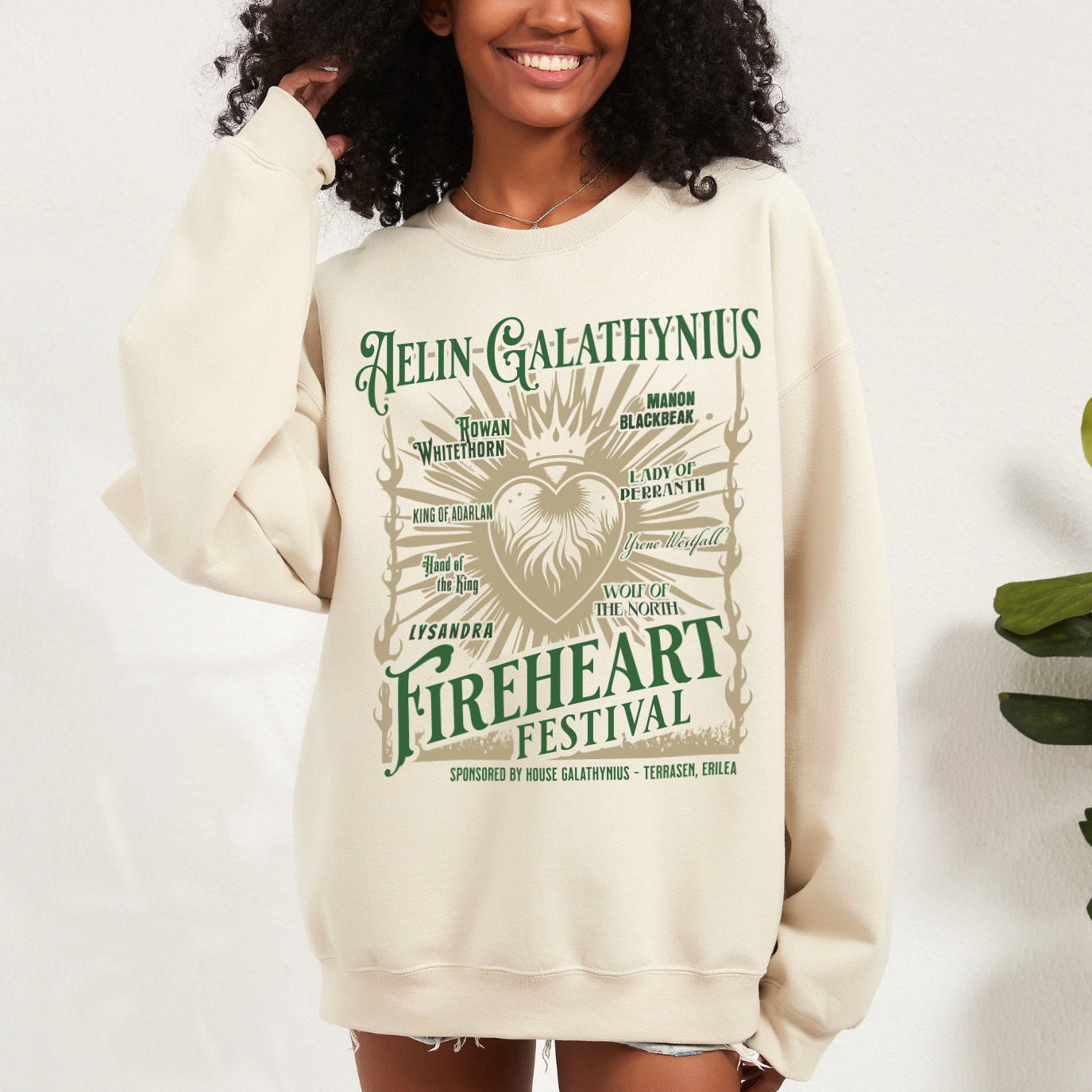 Fireheart Festival | Throne of Glass Sweatshirt