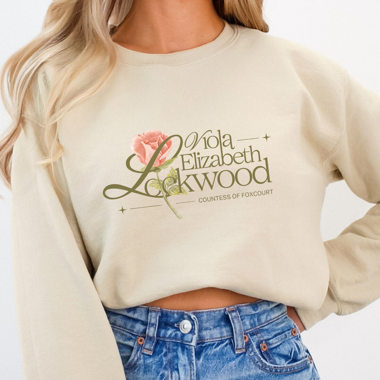 Viola | Immortal Rose Sweatshirt