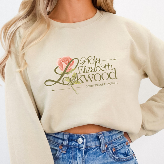 Viola | Immortal Rose Sweatshirt