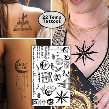 Crescent City Temporary Tattoos