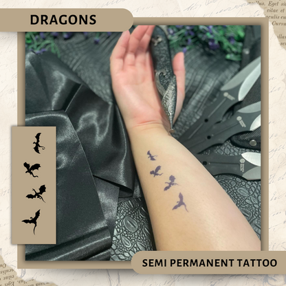 Dragons | Semi-Permanent Tattoo