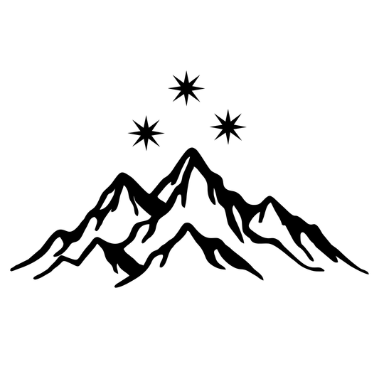 Velaris Mountain | ACOTAR Semi-Permanent Tattoo