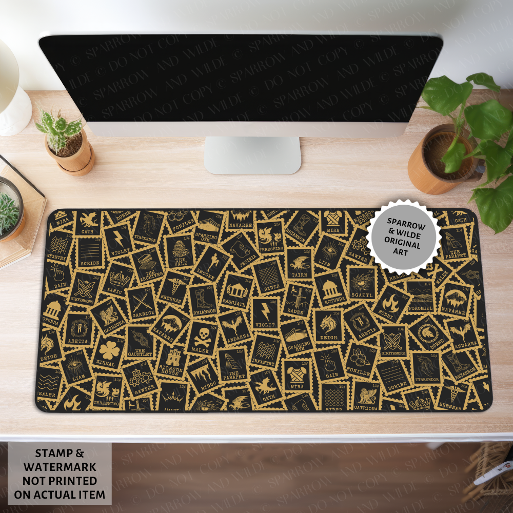 Desk Mat | Fourth Wing