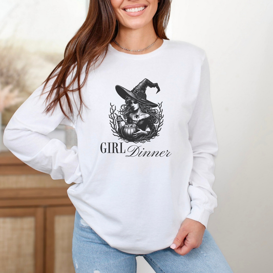 Witch | Girl Dinner Long Sleeve Tee