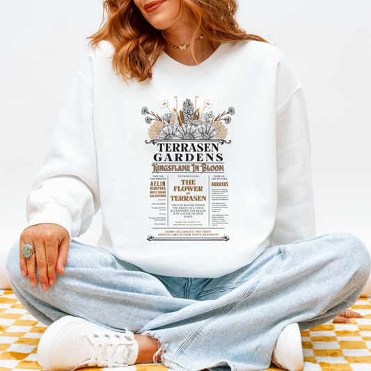 Terrasen Gardens | Throne of Glass Sweatshirt