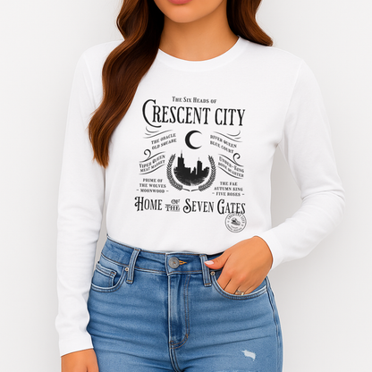 Heads | Crescent City Long Sleeve Tee
