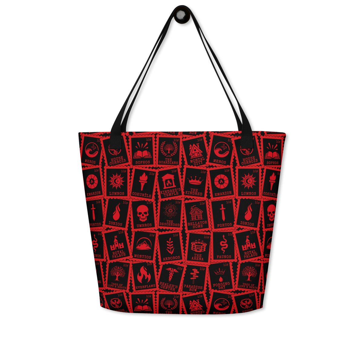 Stamps - Red | Kindred's Curse Tote