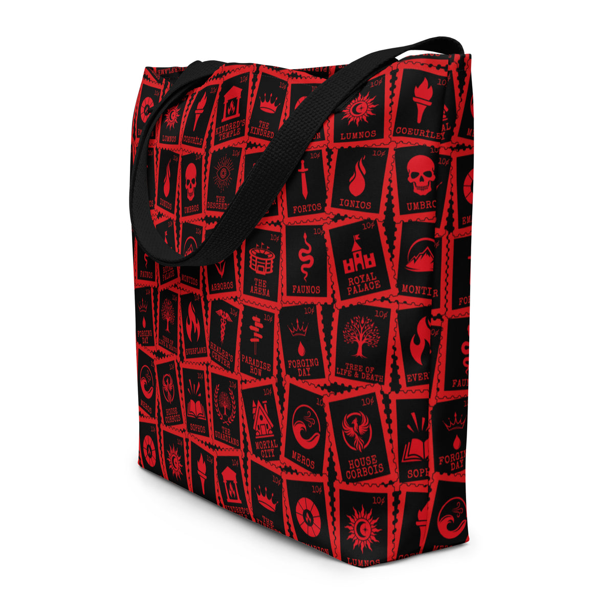 Stamps - Red | Kindred's Curse Tote