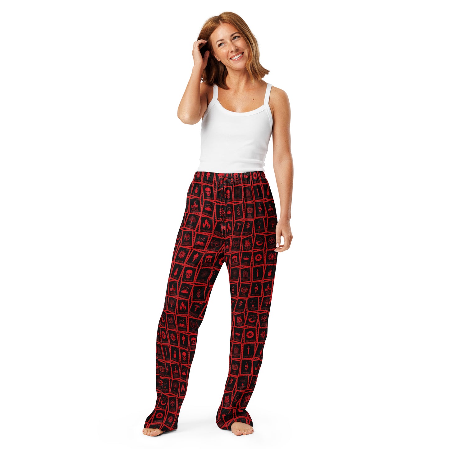 Stamps - Red | Kindred's Curse Pajama Pants
