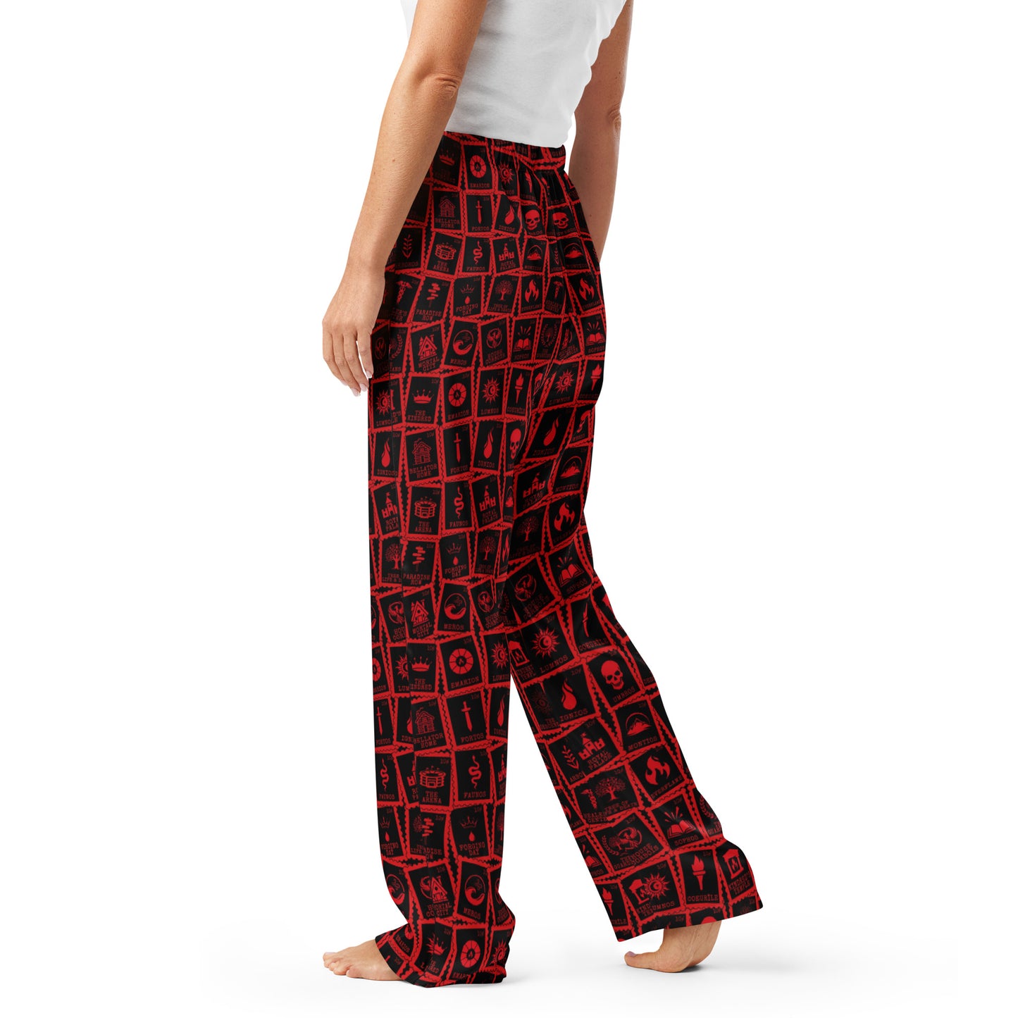 Stamps - Red | Kindred's Curse Pajama Pants