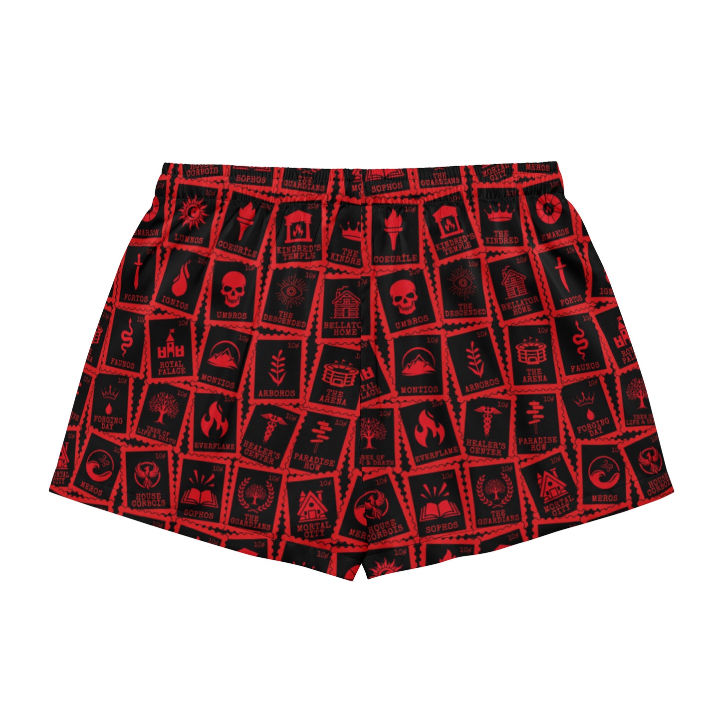 Stamps - Red | Kindred's Curse Pajama Shorts