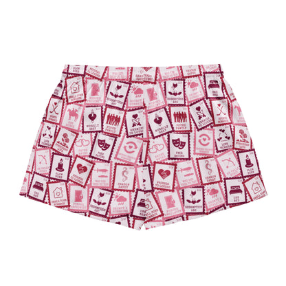 Tropes Stamps | Pajama Shorts