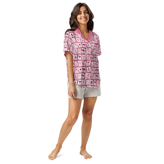 Tropes Stamps | Pajama Top