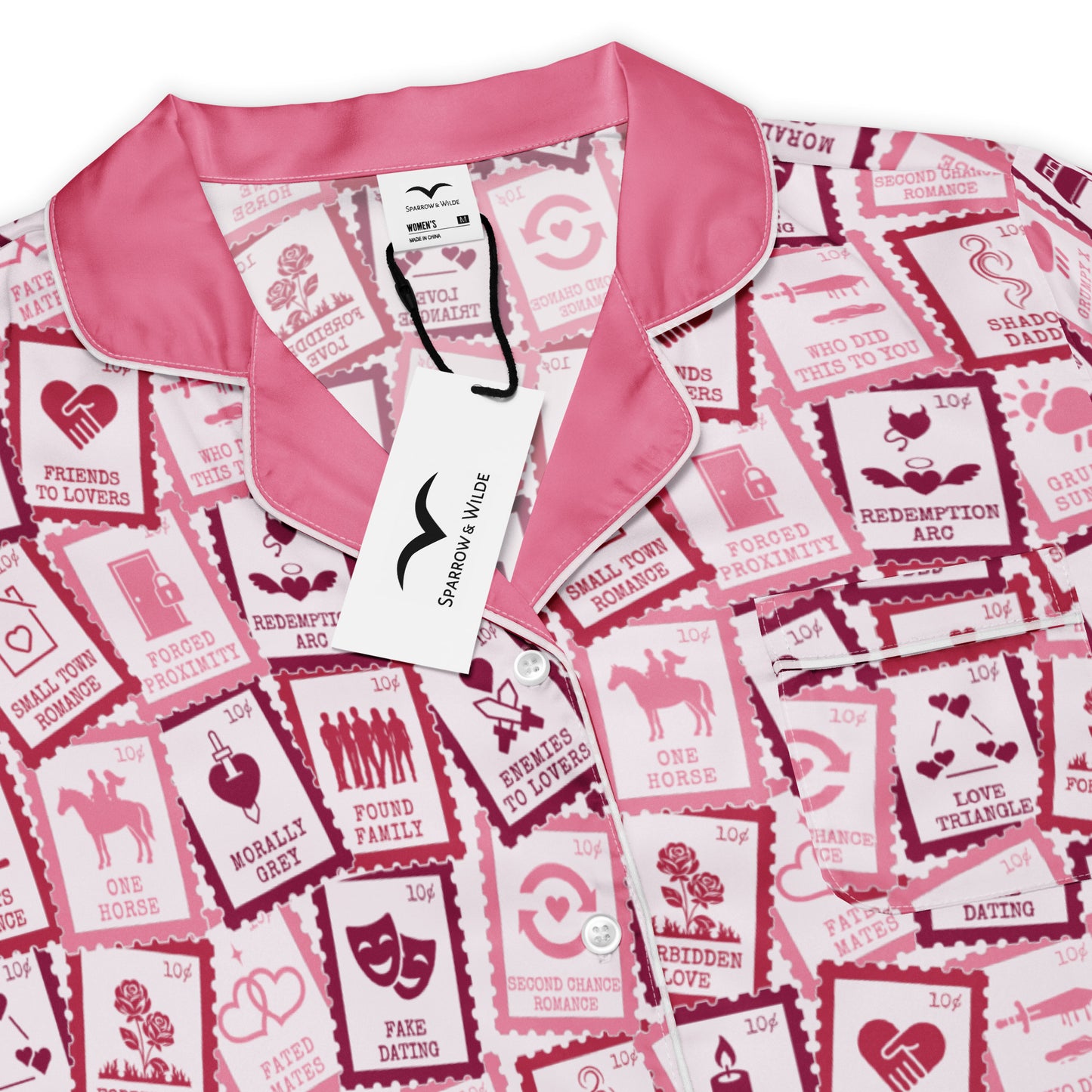Tropes Stamps | Pajama Top