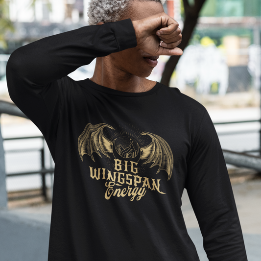 Big Wingspan Energy | ACOTAR Long Sleeve Tee
