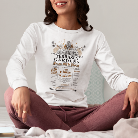 Terrasen Gardens | Throne of Glass Long Sleeve Tee