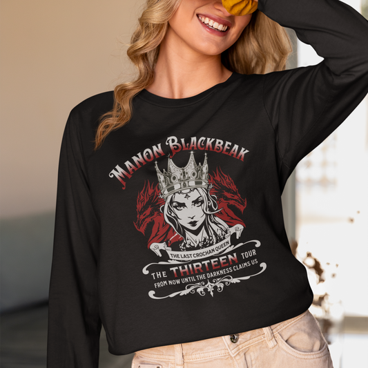 Manon Blackbeak | Throne of Glass Long Sleeve Tee