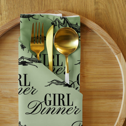 Mantis | Girl Dinner 4-Set Cloth Napkins