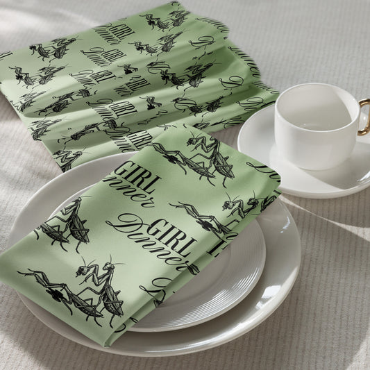 Mantis | Girl Dinner 4-Set Cloth Napkins