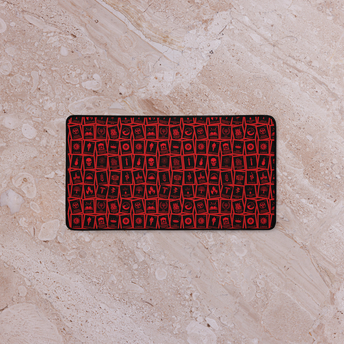 Stamps - Red | Kindred's Curse Desk Mat