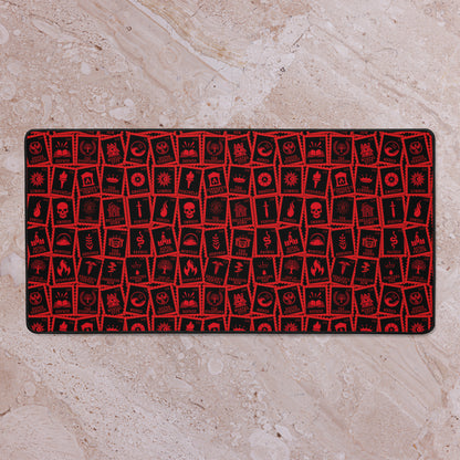 Stamps - Red | Kindred's Curse Desk Mat