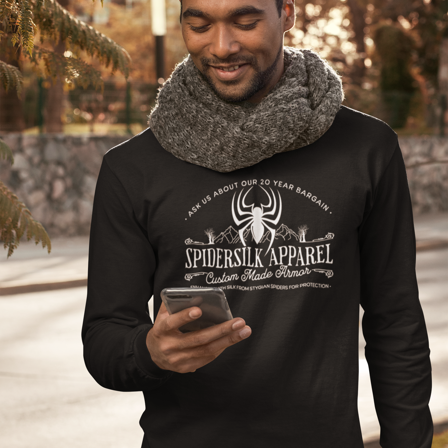 Spidersilk Apparel | Throne of Glass Long Sleeve Tee